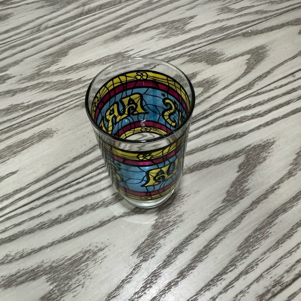 Vintage Arby’s Stained Glass Tumbler Cup - Picture 5 of 6